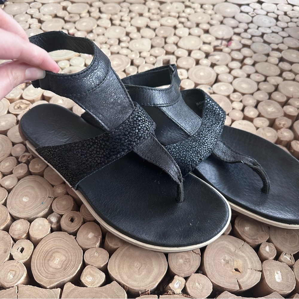 Women's Black Sandals - Sorel